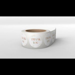 500 Fruity Thank You Stickers (read description)